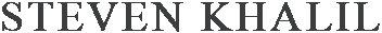 1. Steven Khalil